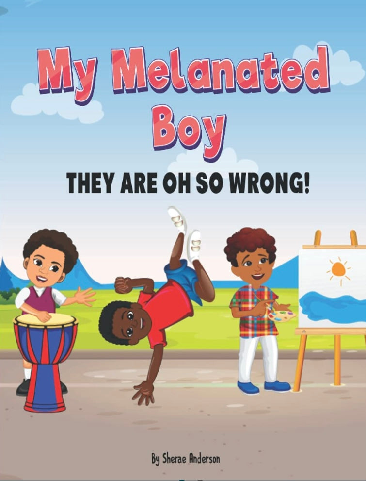 My Melanated Boy Children's Paper-back Book